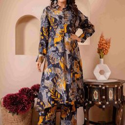 Aralia Printed Top With Trousers Co-Ords-image-62