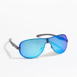 Urban Monkey Unisex Round Sunglasses with UV Protected Lens-36