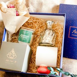 ArteCasa 5-Pcs Brown & Blue Mothers Day Hamper-image-92
