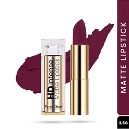 Seven Seas HD Intense Matte Long Lasting Lipstick 3.5 g - Dark Burgundy 611-32