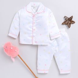 Clt.s Unisex Kids Printed Night suit-image-94
