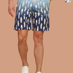 BULLMER Men Pack Of 2 Printed Regular Fit Shorts-image-104