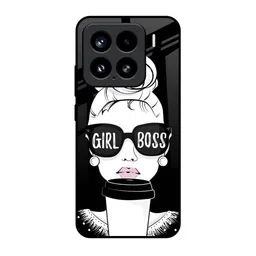 QRIOH Girl Boss Glass Mi15 5G Back Case-picture-36