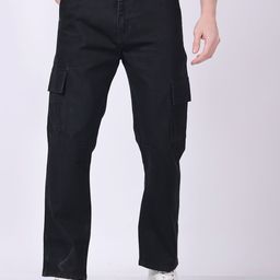 ZAYSH Men Cargo Styles Stretchable Jeans-image-75