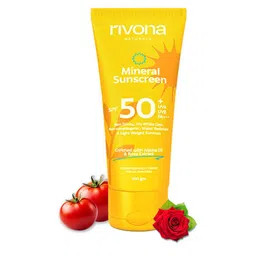 Rivona Naturals Mineral Sunscreen With SPF 50  PA +++ -100g-50