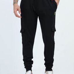 ESSPOIRE Men Mid Rise Joggers-image-83