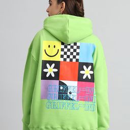 GRIFFEL Women Graphic Printed Sweatshirt-image-38