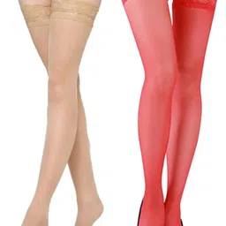 NESKA MODA Women Brown Stockings-image-84