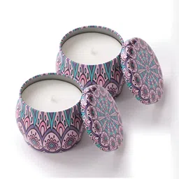andMe Purple & Pink 2 pieces Jar Candle-9