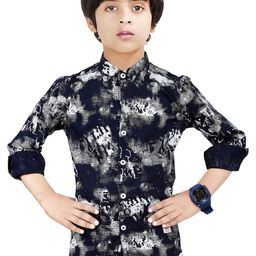 MADE IN THE SHADE Unisex Kids Floral Printed Casual Shirt-image-88
