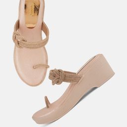 Anouk Women Synthetic Wedge Sandal Heels-picture-9