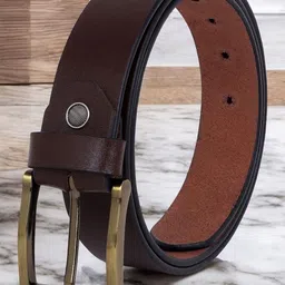 Metronaut Men Textured Leather Formal Belt-image-39