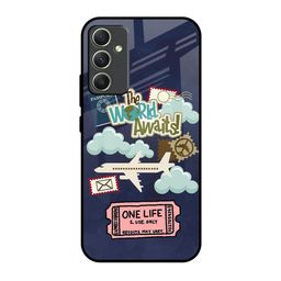 QRIOH Typography Printed Samsung Galaxy A34 5G Back Case Mobile Accessories-image-61