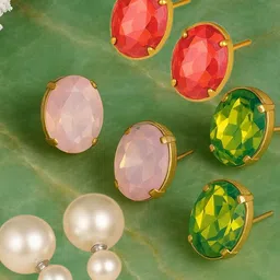 Anouk Women Pink Earrings-picture-16