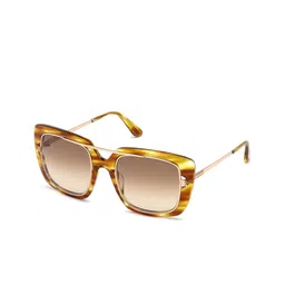 Tom Ford Women Square Sunglasses with UV Protected Lens FT0619 52 47F-image-35