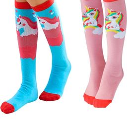 NESKA MODA Girls Pack Of 2 Cotton Ankle Length Socks-picture-33