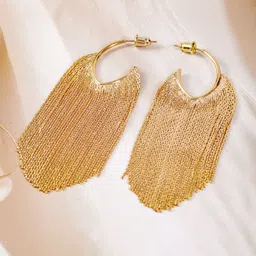 Rubans 18K Gold-Plated Classic Drop Earrings image 3
