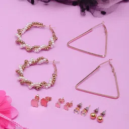 KPOP Contemporary Drop Earrings-image-16