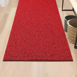 Kuber Industries Red Water Absorbing Door Mat-15