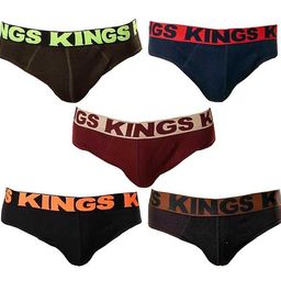 HAP Pack Of 5 Pure Cotton Basic Briefs Mens Marco Brief_Pk_5_$P-Multicolor-17