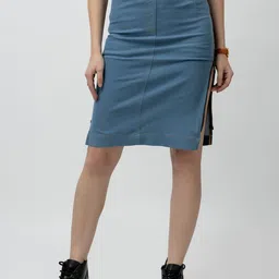 7OUNCE Midi Straight Skirt-picture-31