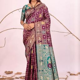 Moda Rapido Zari Silk Kanjeevaram Saree-image-90