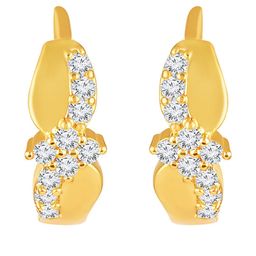 Luv Fashion Circular Studs Earrings-image-15