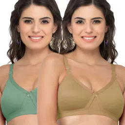 College Girl Pack Of 2 Solid Full Coverage Lightly Padded Multiway Minimizer Bra cg1304 image 5