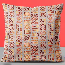 ArtzFolio Multicoloured Set of 2 Square Cushion Covers image 2