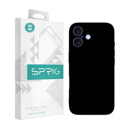 SPRIG Solid Printed iPhone 16 Plus Back Case Mobile Accessories-13