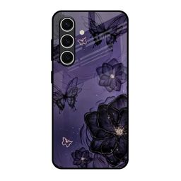 QRIOH Floral Printed Samsung Galaxy S24 FE 5G Silicone Back Case-image-80