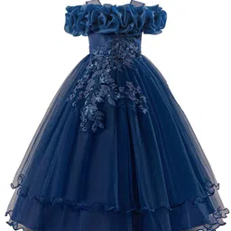 StyleCast x Revolte Girls Net Maxi Dress-image-26