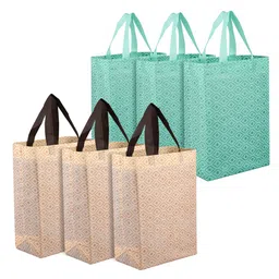Kuber Industries Printed Swagger Handheld Bag with Cut Work image 4