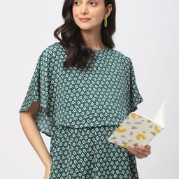 Mystere Paris Floral Print Flared Sleeve Maternity A-Line Maxi Dress-image-102