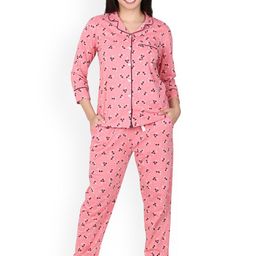 WOEMUR Women Printed Night suit-image-95