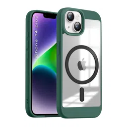Luxury Kase Shockproof Transparent Clear Hard Back Cover Case For iPhone 14 Plus-image-12