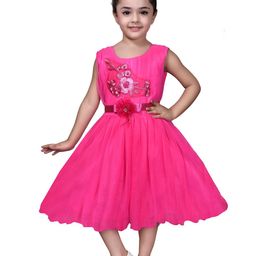 Arshia Fashions Net Fit & Flare Dress-picture-29