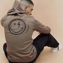 SmileyWorld Men Printed Sweatshirt-image-24