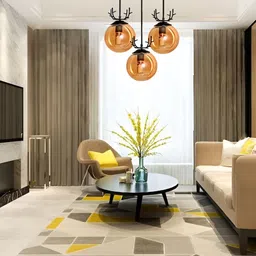 KINIS Glass Quirky Ceiling Lamp-48