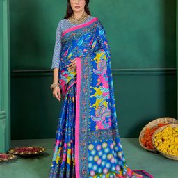Munir Kalamkari Pure Cotton Saree-12