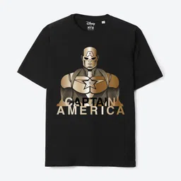 Wear Your Mind Boys Avengers Printed Pure Cotton Applique T-shirt-19