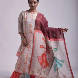 UDD Ethnic Motifs Printed Dupatta-39