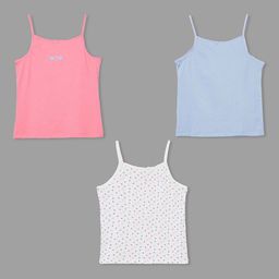 Fame Forever by Lifestyle Pack Of 3 Non Padded Camisoles 1000014156783-MIX-picture-10