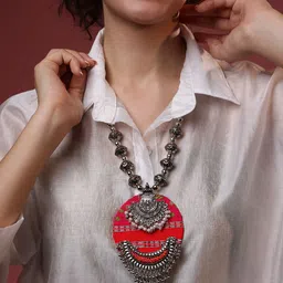 PANASH Silver-Plated Necklace-36