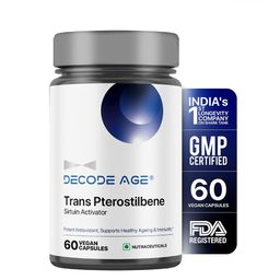 Decode Age Trans Pterostilbene Sirtuin Activator Capsules- 60 Capsules-16