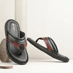 Mast & Harbour Men Leather Comfort Sandals-picture-53