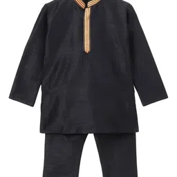 Pehanaava Boys Regular Gotta Patti Kurta with Pyjamas-47