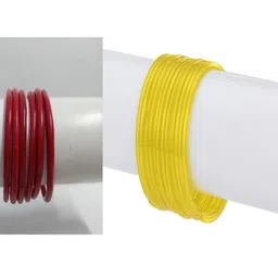1ST TIME Set Of 18 Red Alloy Bangles-picture-22