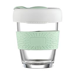 We3 Green & White Solid Glass Matte Mugs Set of Cups and Mugs-31