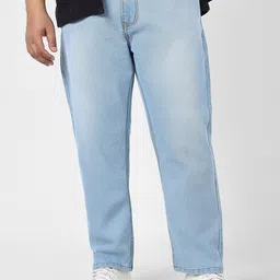 Urbano Plus Men Cotton Heavy Fade Stretchable Jeans-image-63